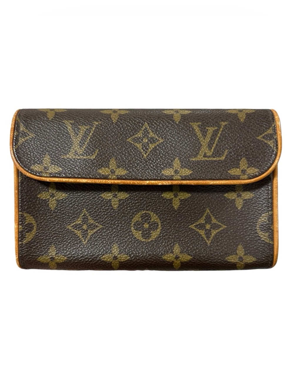 Louis Vuitton Monogram Florentine Leather & Vachetta Pochette Belt Bag XS - Picture 3 of 15